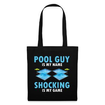 Lifeguard Designs for Pool Technicians - Tote Bag - black - Front