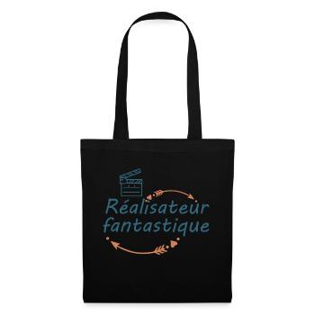 Tshirt homme Bientôt dessinatrue veuillez patiente - Sac en tissu - noir - Devant