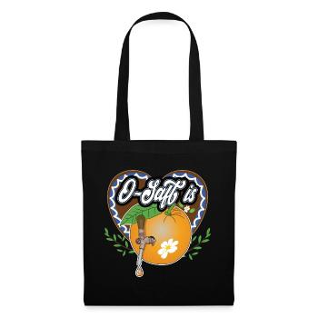 O jus est! Cadeau - Sac en tissu - noir - Devant