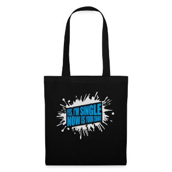 single now your chance - Stoffbeutel - Schwarz - Vorne