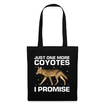 Conception de coyote pour les réacteurs de coyote - Sac en tissu - noir - Devant