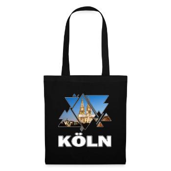 Cologne Cathedral Germany City Skyline Home Love - Tote Bag - black - Front