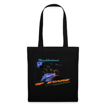 kosmische nachbarschaft - Stoffbeutel - Schwarz - Vorne