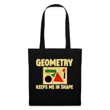 Geometry Keeps Me In Shape 4 - Tote Bag - black - Front