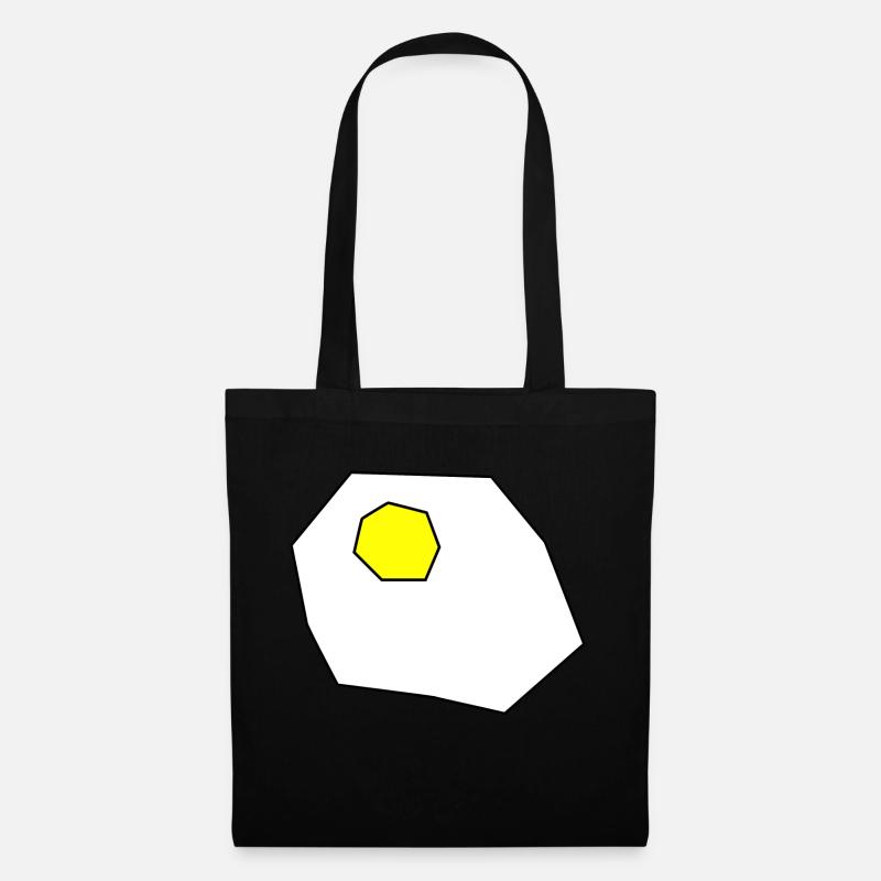 Egg - Tote Bag - black