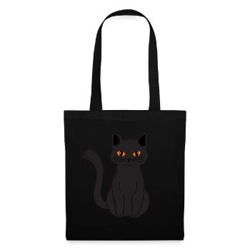 Black Cat Bombay Cat Outfit for - Tote Bag - black - Front