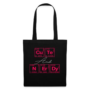 Drôle de dicton pour les scientifiques et les geeks - Sac en tissu - noir - Devant