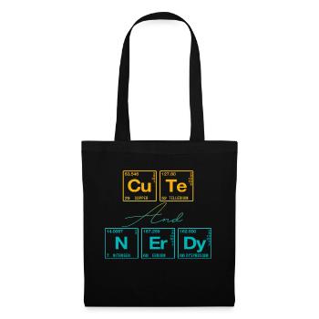 Drôle de dicton pour les scientifiques et les geeks - Sac en tissu - noir - Devant