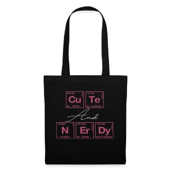 Funny saying for scientists & geeks - Tote Bag - black - Front
