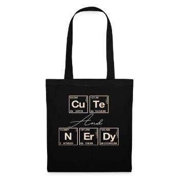 Funny saying for scientists & geeks - Tote Bag - black - Front
