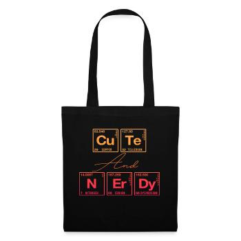 Drôle de dicton pour les scientifiques et les geeks - Sac en tissu - noir - Devant