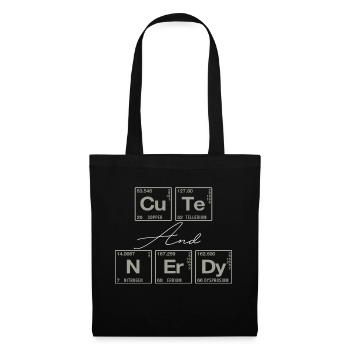 Funny saying for scientists & geeks - Tote Bag - black - Front