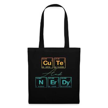 Drôle de dicton pour les scientifiques et les geeks - Sac en tissu - noir - Devant