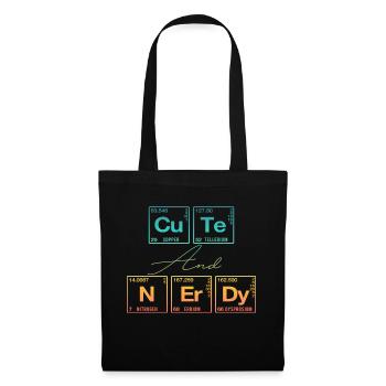 Drôle de dicton pour les scientifiques et les geeks - Sac en tissu - noir - Devant