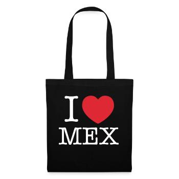 I Love mexico | I Love MX | I Heart mexico - Tote Bag - black - Front