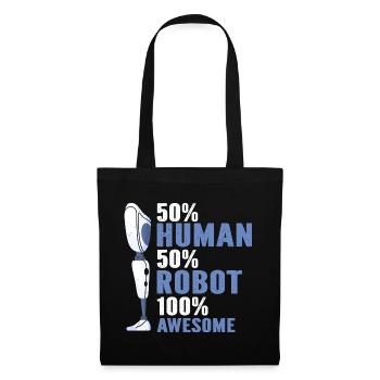 Artificial limb design for leg prosthesis - Tote Bag - black - Front