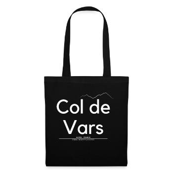 Col de Vars - Noir - Souvenir - Sac en tissu - noir - Devant