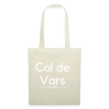 Col de Vars - Noir - Souvenir - Sac en tissu - nature - Devant
