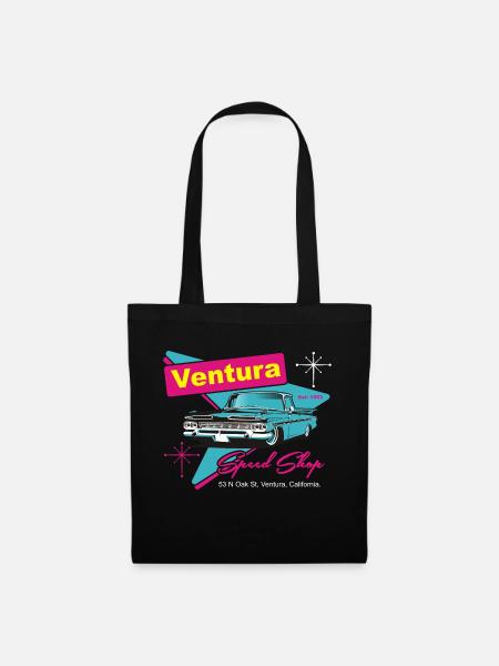 Ventura Speed Shop el camino - Tote Bag - black