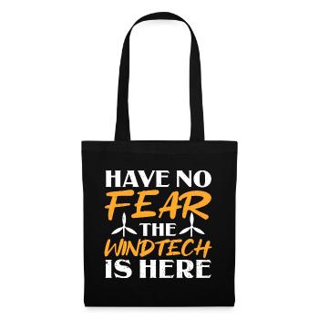 N’ayez pas peur La Windtech est là - Windmill - Sac en tissu - noir - Devant