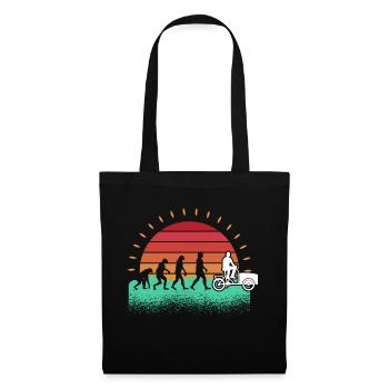 Bicycle Cargo Bike Cargo Bike - Tote Bag - black - Front