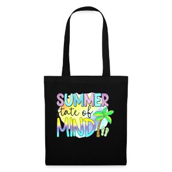 Summer surf croatia beach paradise party vibes Usa - Tote Bag - black - Front