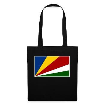 Seychelles Flag Flag - Tote Bag - black - Front