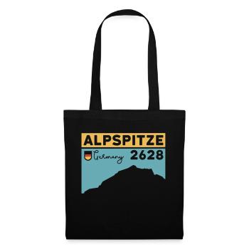 Alpspitze Höhe Hike via ferrata Nesselwang - Tote Bag - black - Front