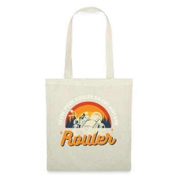 motard - Sac en tissu - nature - Devant