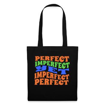 PerfectImperfectVector - Tote Bag - black - Front