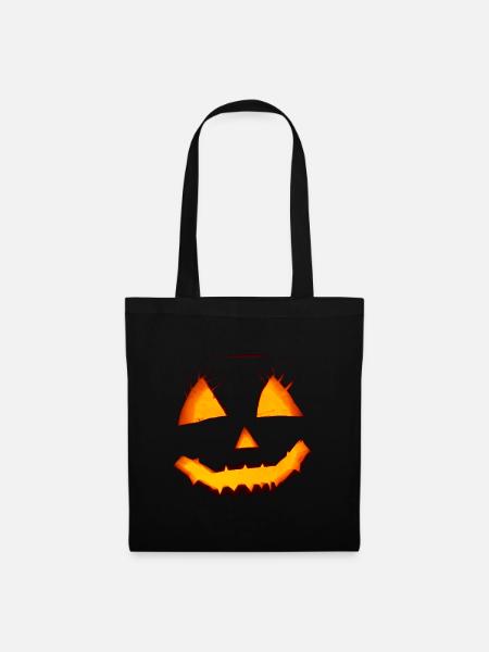 Pumpkin Halloween - Stoffbeutel - Schwarz