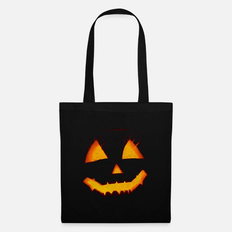 Pumpkin Halloween - Stoffbeutel - Schwarz