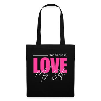 Celebrate Yourself - Self-Love Happiness - Tote Bag - black - Front