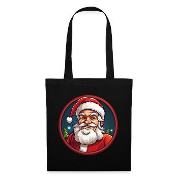 Santa Claus Christmas - Tote Bag - black - Front
