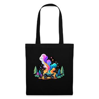 quad et tout terrain - Sac en tissu - noir - Devant