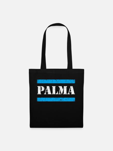 Palma - Stoffbeutel - Schwarz