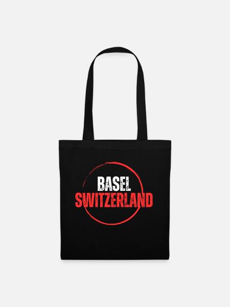 BASEL SWITZERLAND - Tote Bag - black