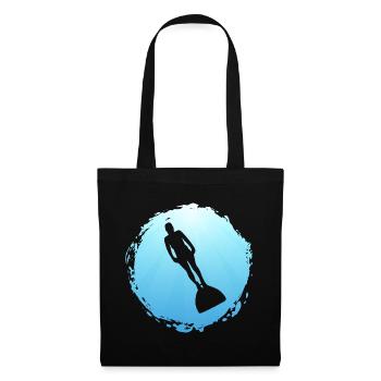 Plongée sous-marine Sports aquatiques Apnée Plongeur - Sac en tissu - noir - Devant