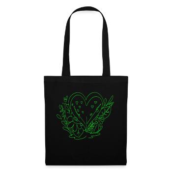 Love me Valentine Happy Valentines Valentines - Tote Bag - black - Front