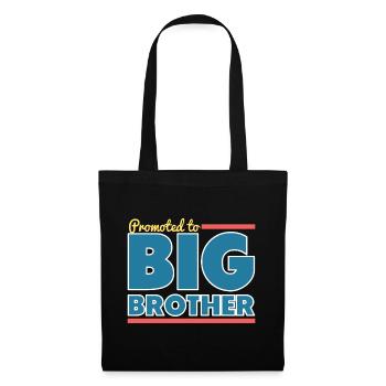 big brother - Stoffbeutel - Schwarz - Vorne