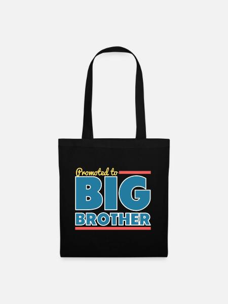 big brother - Stoffbeutel - Schwarz