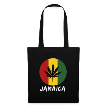 Jamaica rastafari - Stoffbeutel - Schwarz - Vorne