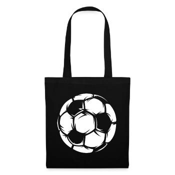 icon soccer ball logo illustration graphic icon - Tote Bag - black - Front
