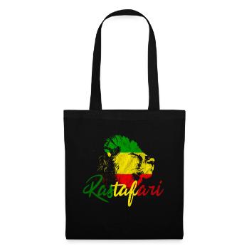 Rastafari - Sac en tissu - noir - Devant