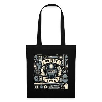 Pas de flux donné 18 - Sac en tissu - noir - Devant