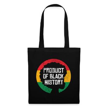 Product of Black History - Tote Bag - black - Front