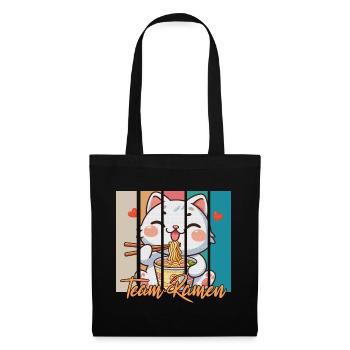 L’équipe Ramen - Sac en tissu - noir - Devant