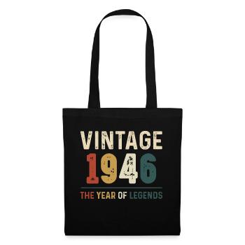 78 Years Old Vintage 1946 78th Birthday - Tote Bag - black - Front
