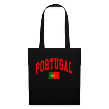 Portugal - Sac en tissu - noir - Devant