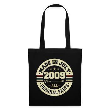 July 2009 Birthday present 2009 I Made in July - Tote Bag - black - Front